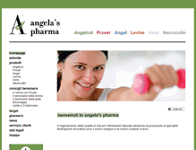 Tablet Screenshot of angelaspharma.com